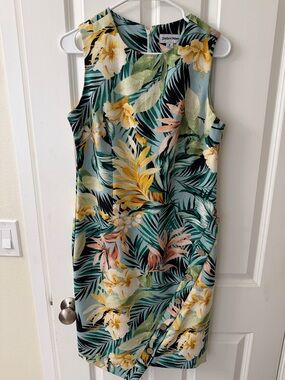 white christmas dresses Skylar Short Sleeve Braided Denim Dress in light wash